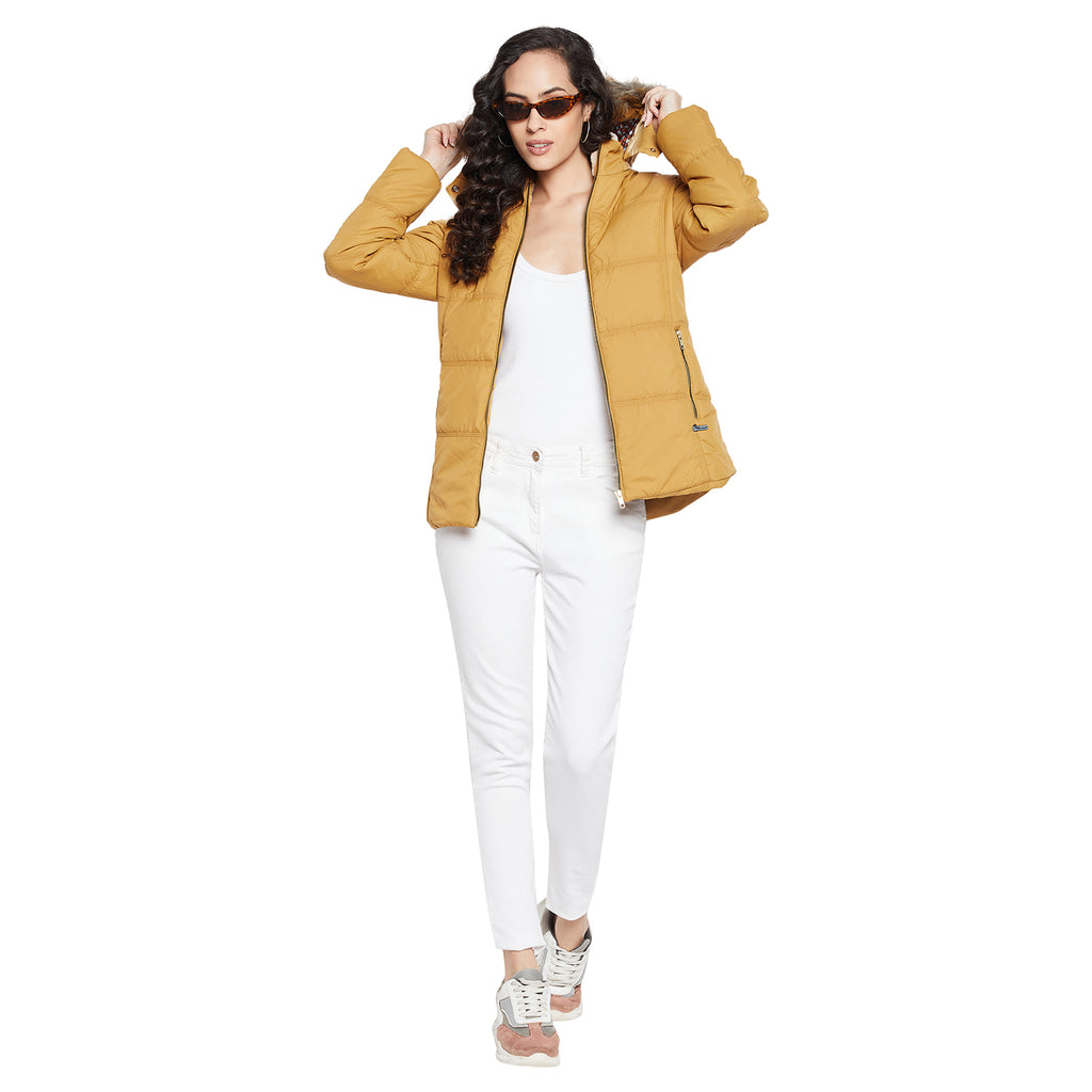Duke Urban Women Full sleeve Hooded Jacket (SDZ1925)