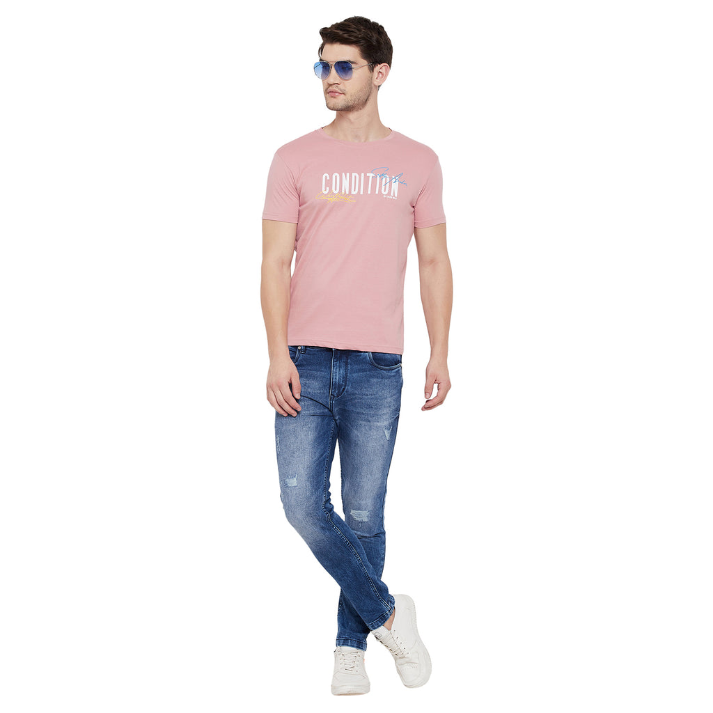 Duke Urban Men Half Sleeve Cotton T-shirt (LF5035)