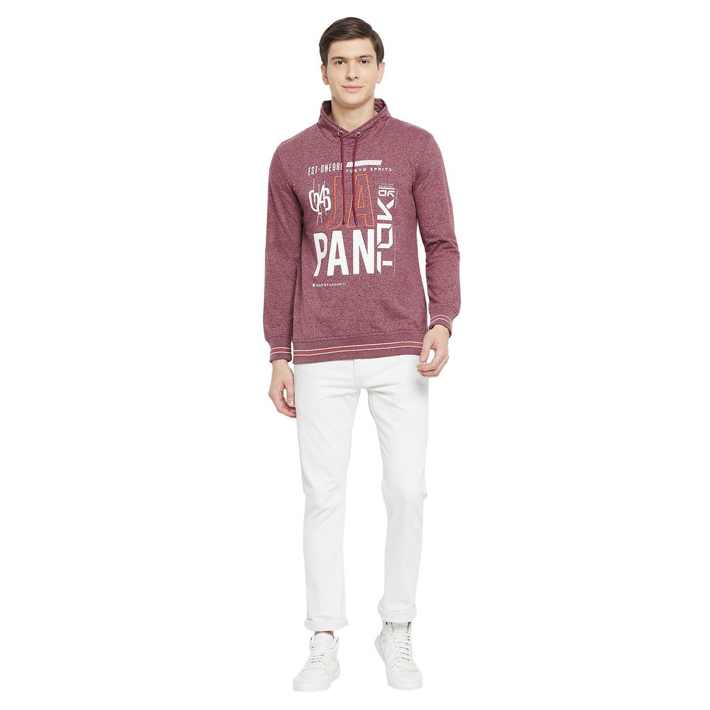 Duke Urban Men Cowl Neck Sweatshirt (LF3878)
