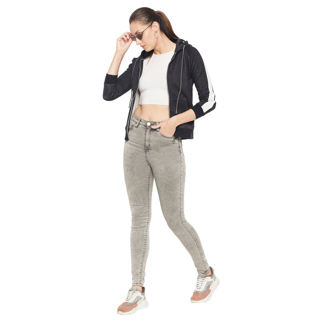 Duke Urban Women Full Sleeve Hooded Sweatshirt (LFX750)