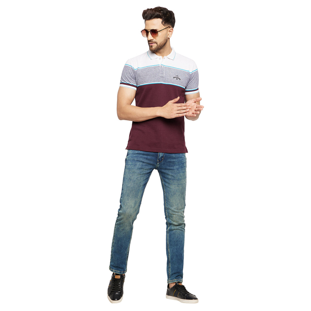 Duke Urban Men Half Sleeve Cotton T-shirt (LF5412)