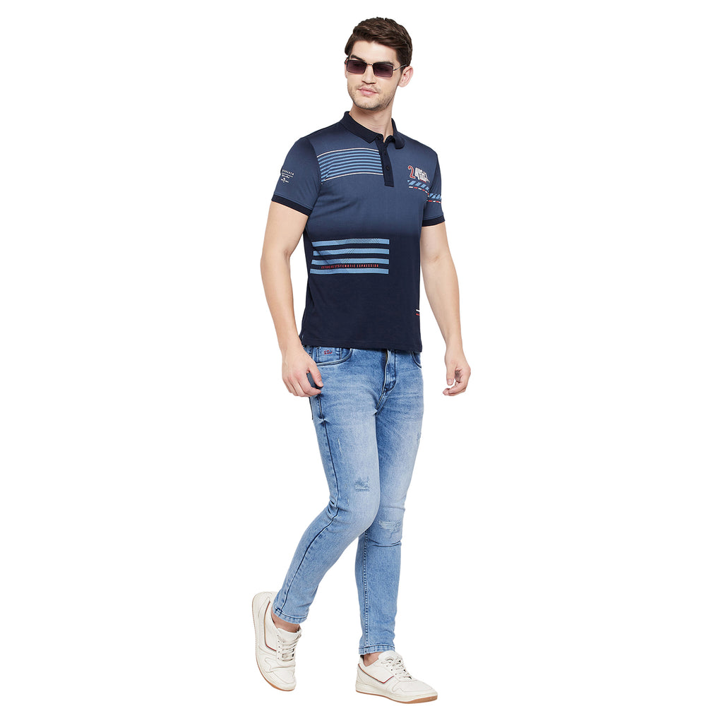 Duke Urban Men Half Sleeve Cotton T-shirt (LQ3758)