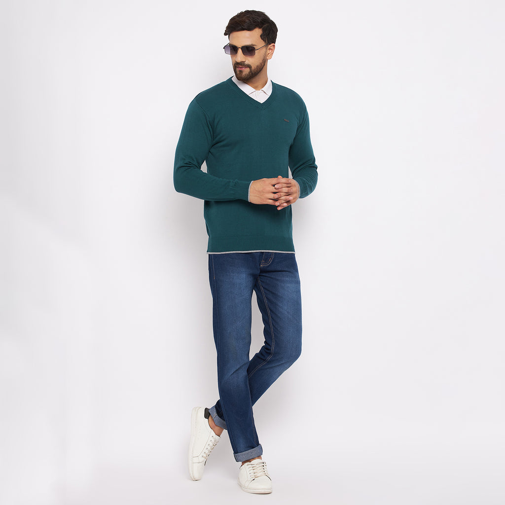 Duke Urban Men Full Sleeve V Neck Sweater (SDS3000)