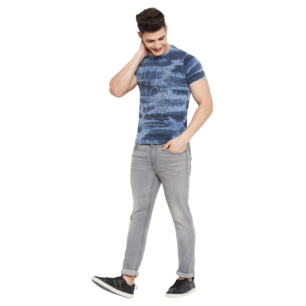 Duke Urban Men Half Sleeve Cotton T-Shirt (LF4611)