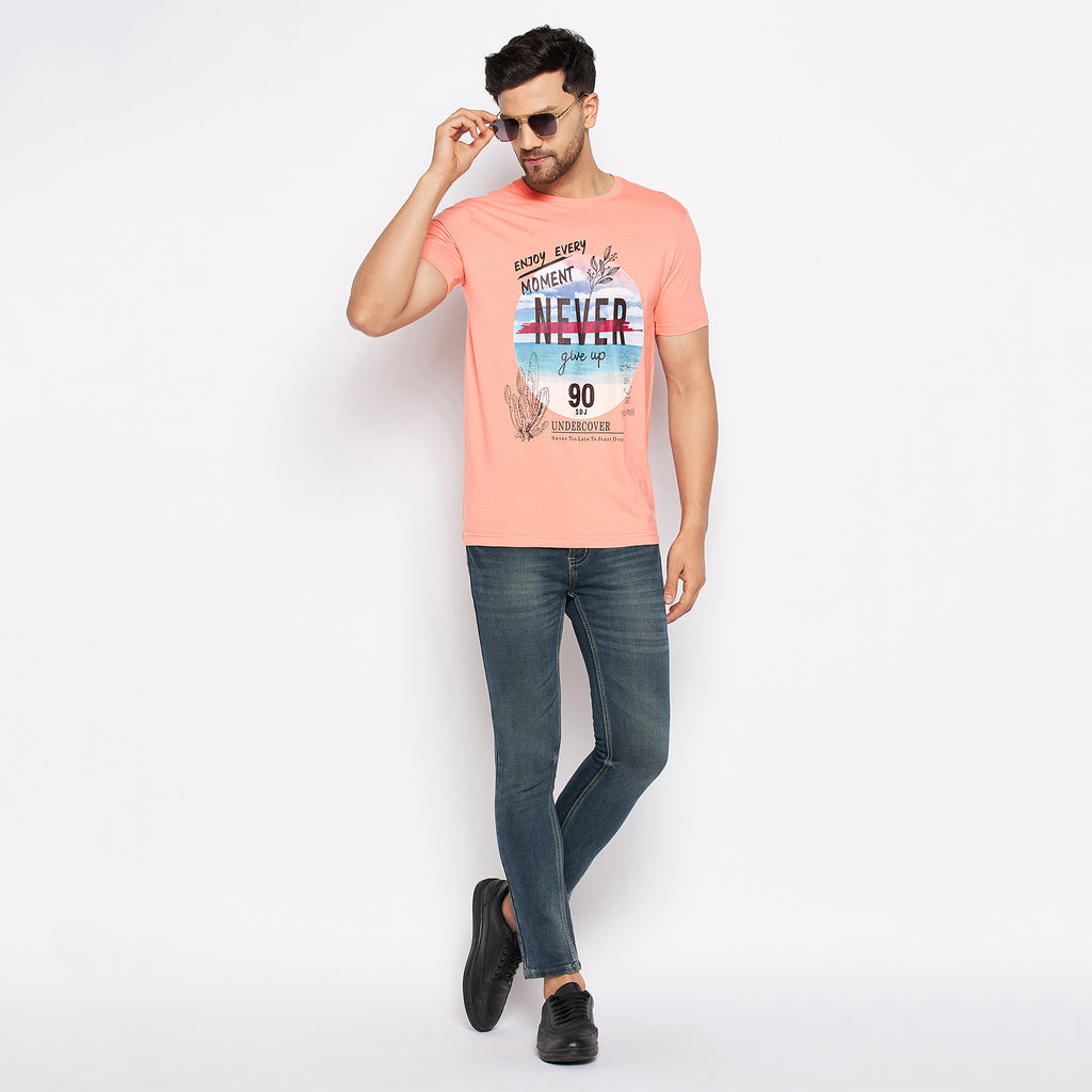 Duke Urban Men Half Sleeve Cotton T-shirt (LF5808)