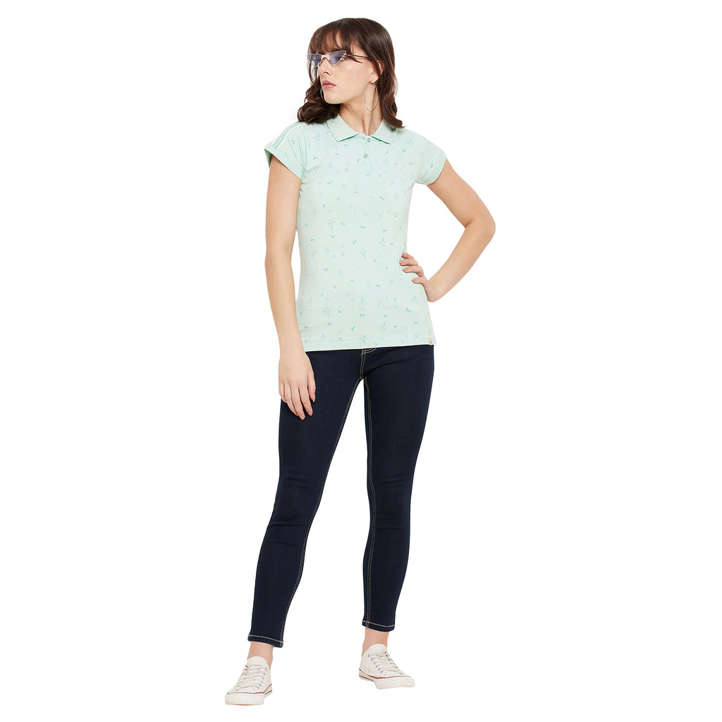 Duke Urban Collared Neck Lady Top (LFX118)