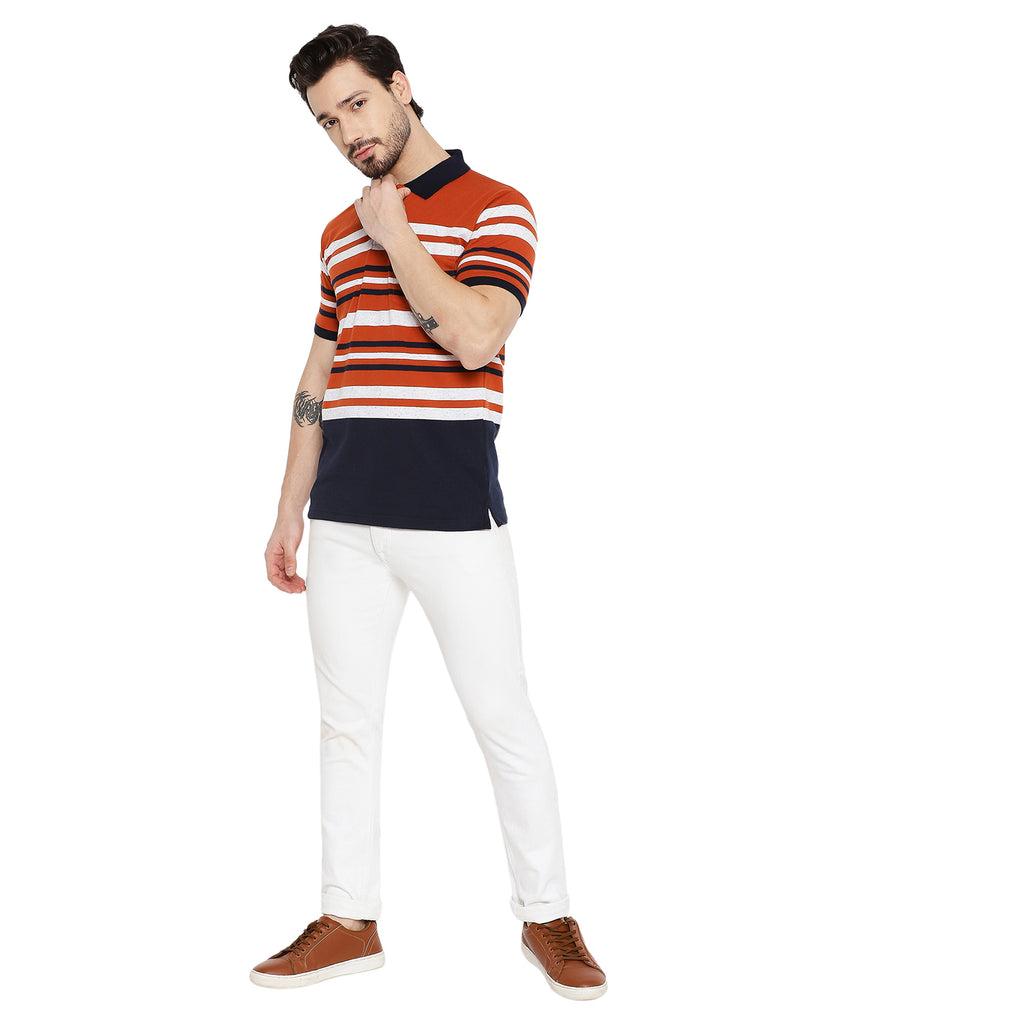 Duke Urban Men Half Sleeve Cotton T-shirt (LF5709)