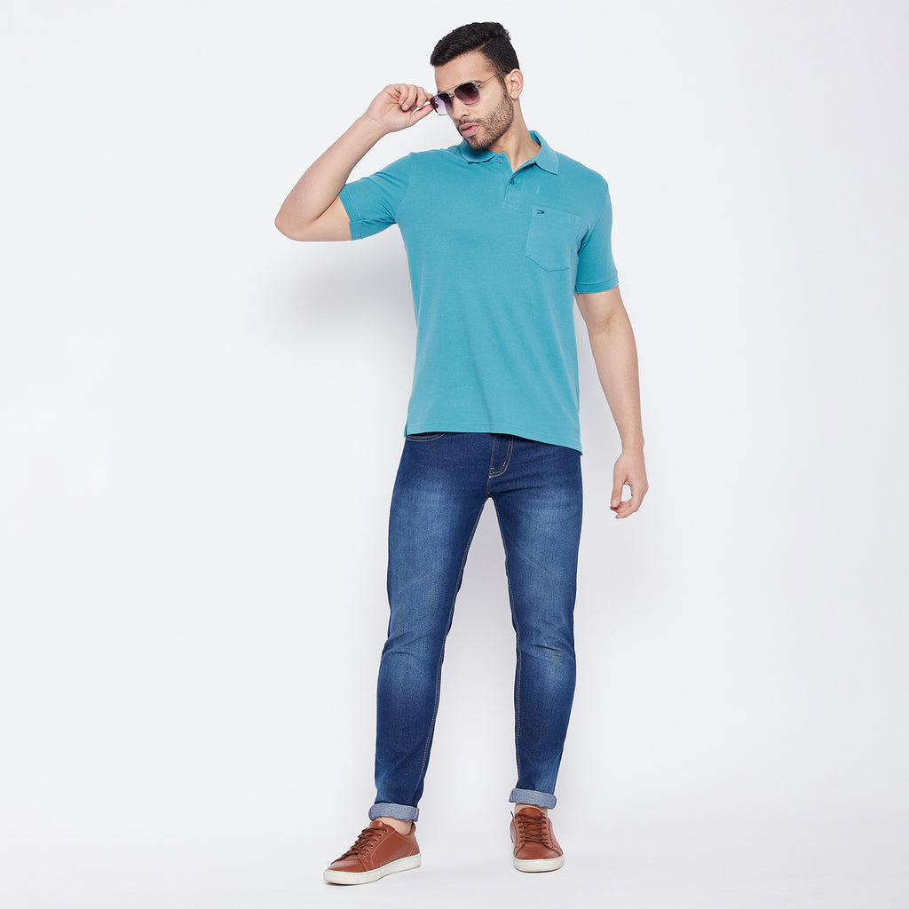 Duke Urban Men Half Sleeve Cotton T-shirt (600F)