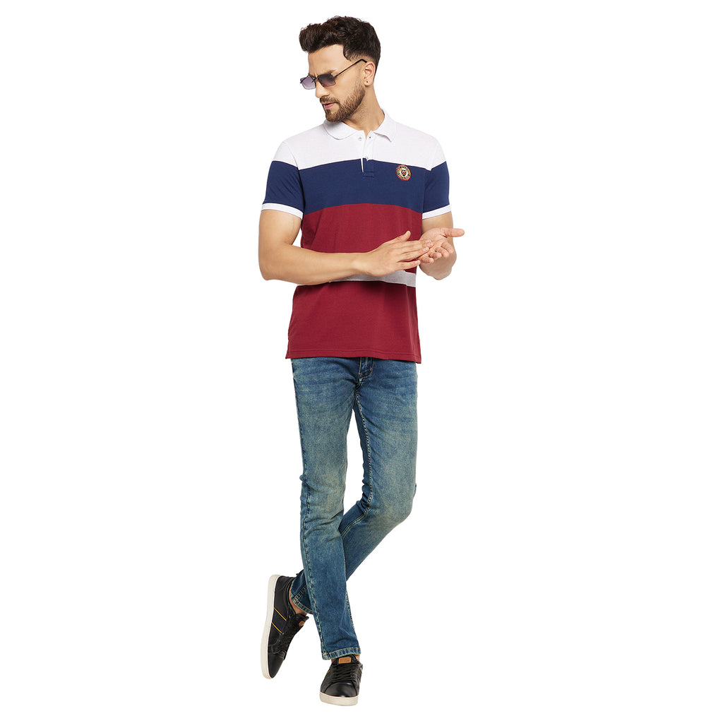Duke Urban Men Half Sleeve Cotton T-shirt (LF5429)