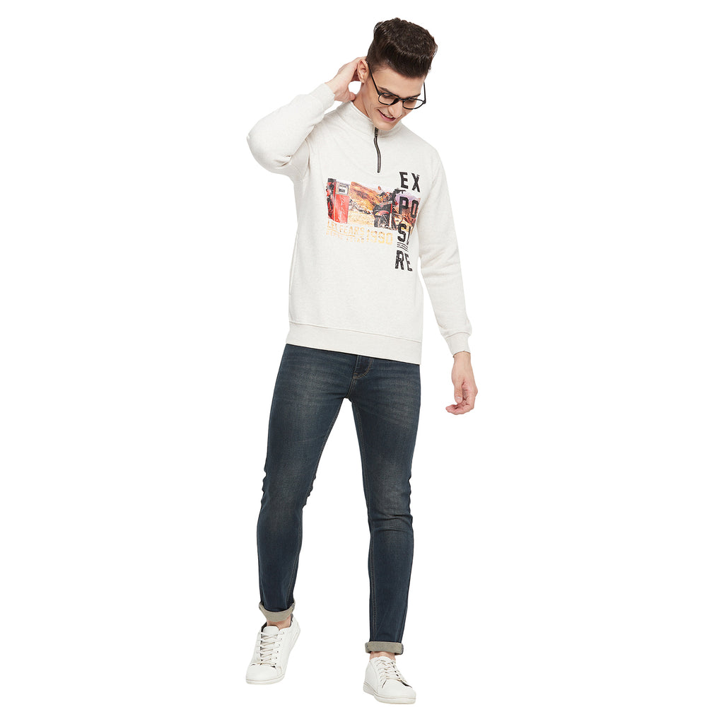 Duke Urban Men Hooded Neck Sweatshirt (LF3808)