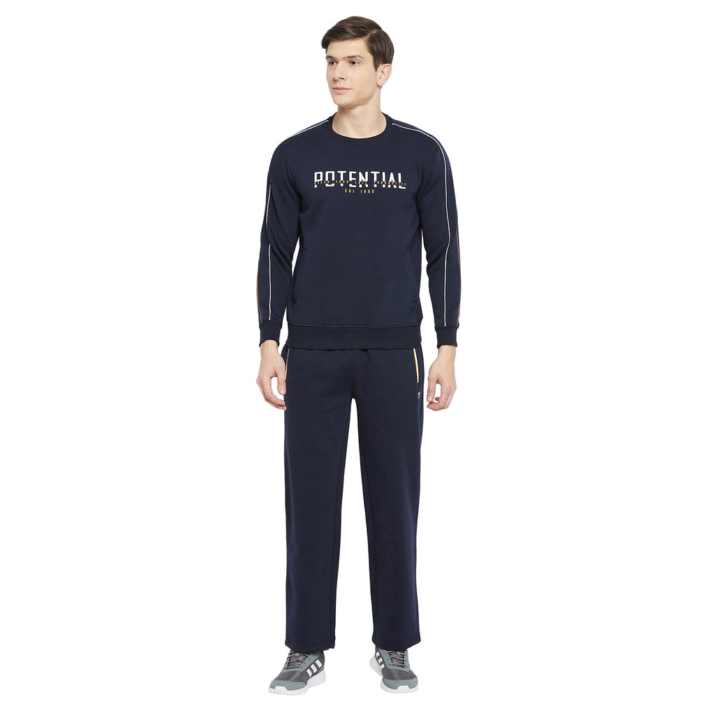 Duke Urban Men Solid Track-Suit (LF3715)