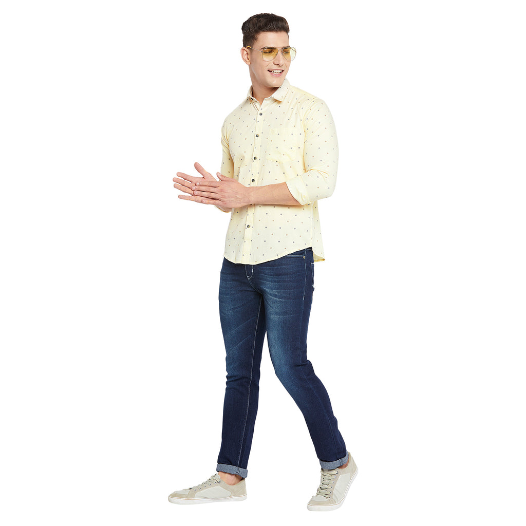 Duke Urban Men Full Sleeve Cotton Shirt (SDO7PRSN)