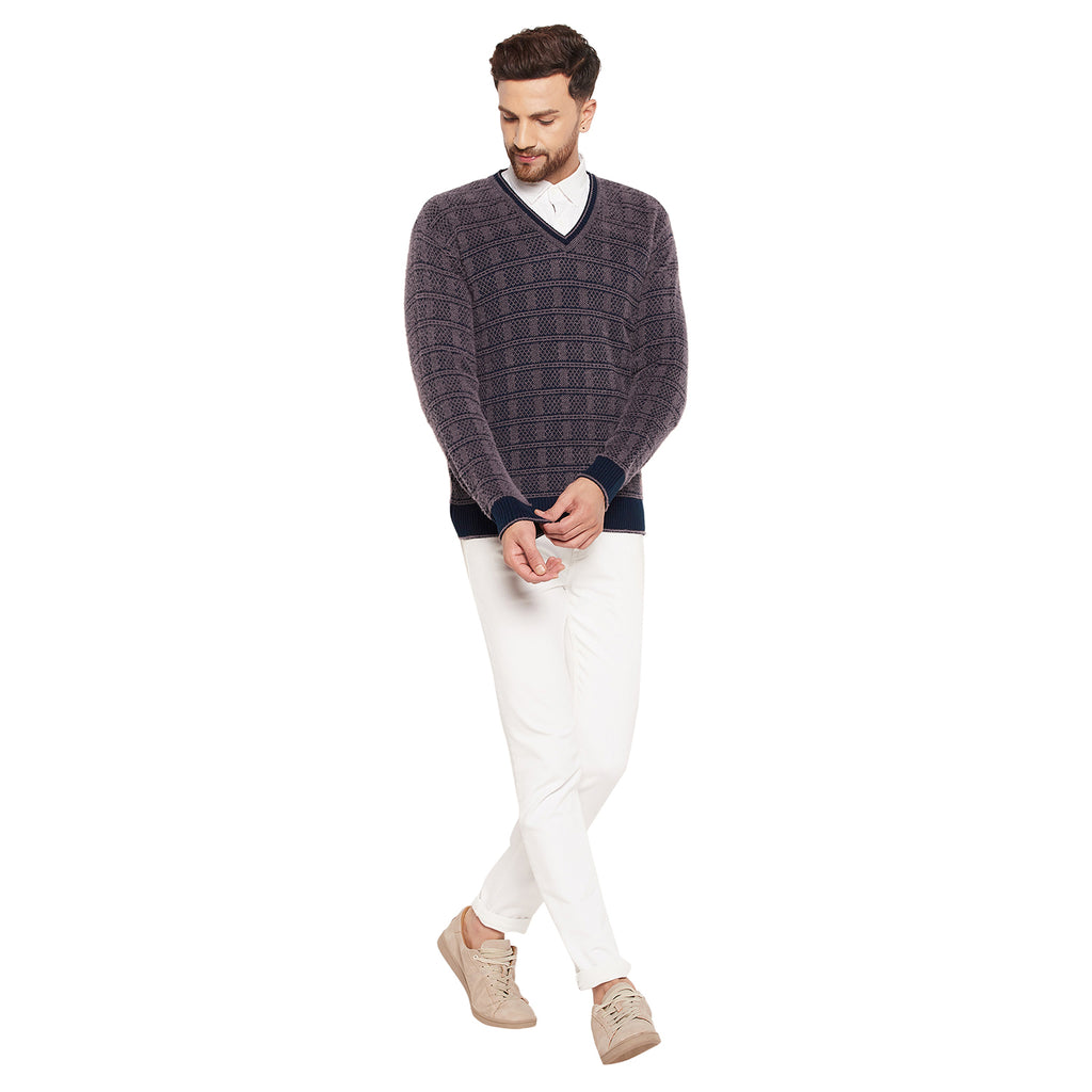 Duke Urban Men Full Sleeve V-Neck Sweater (SDS2068)