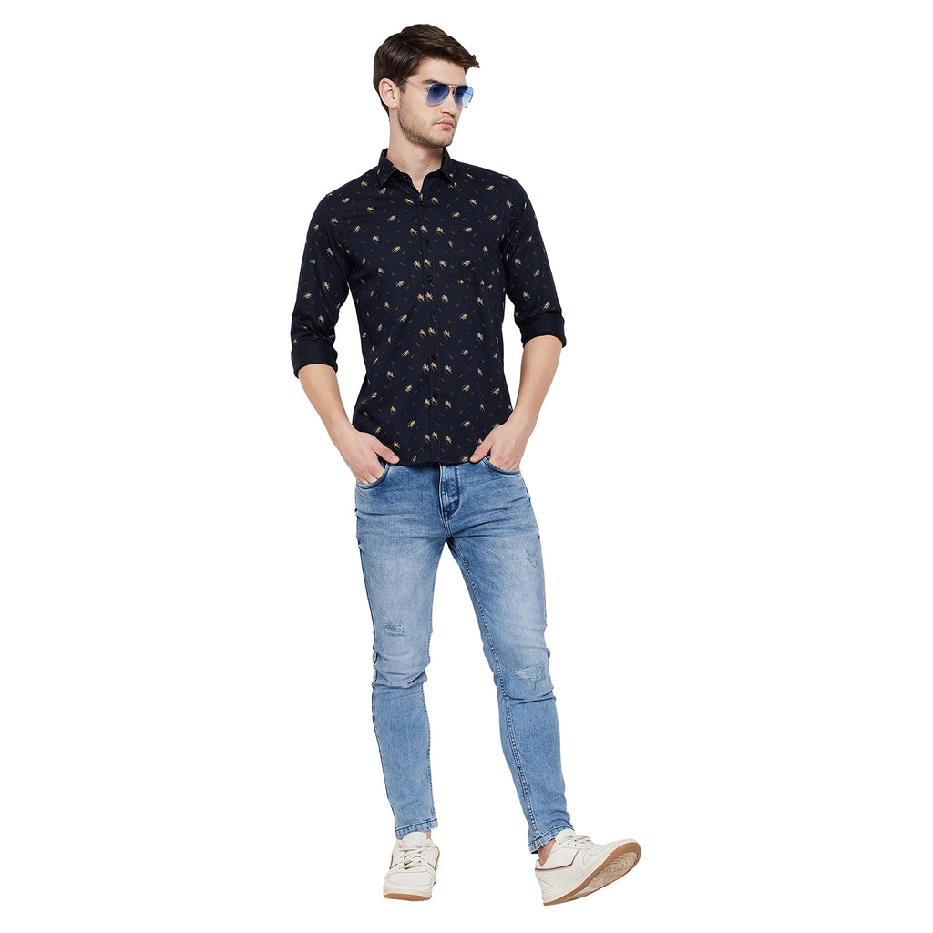 Duke Urban Men Full Sleeve Cotton Shirt (SDO7PRSK)