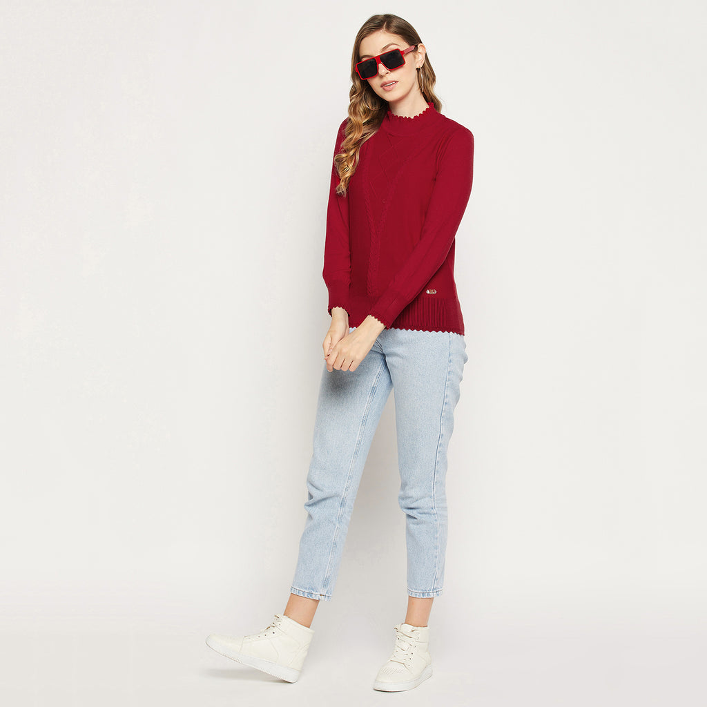 Duke Urban Women Full Sleeve Sweater (SDS900)