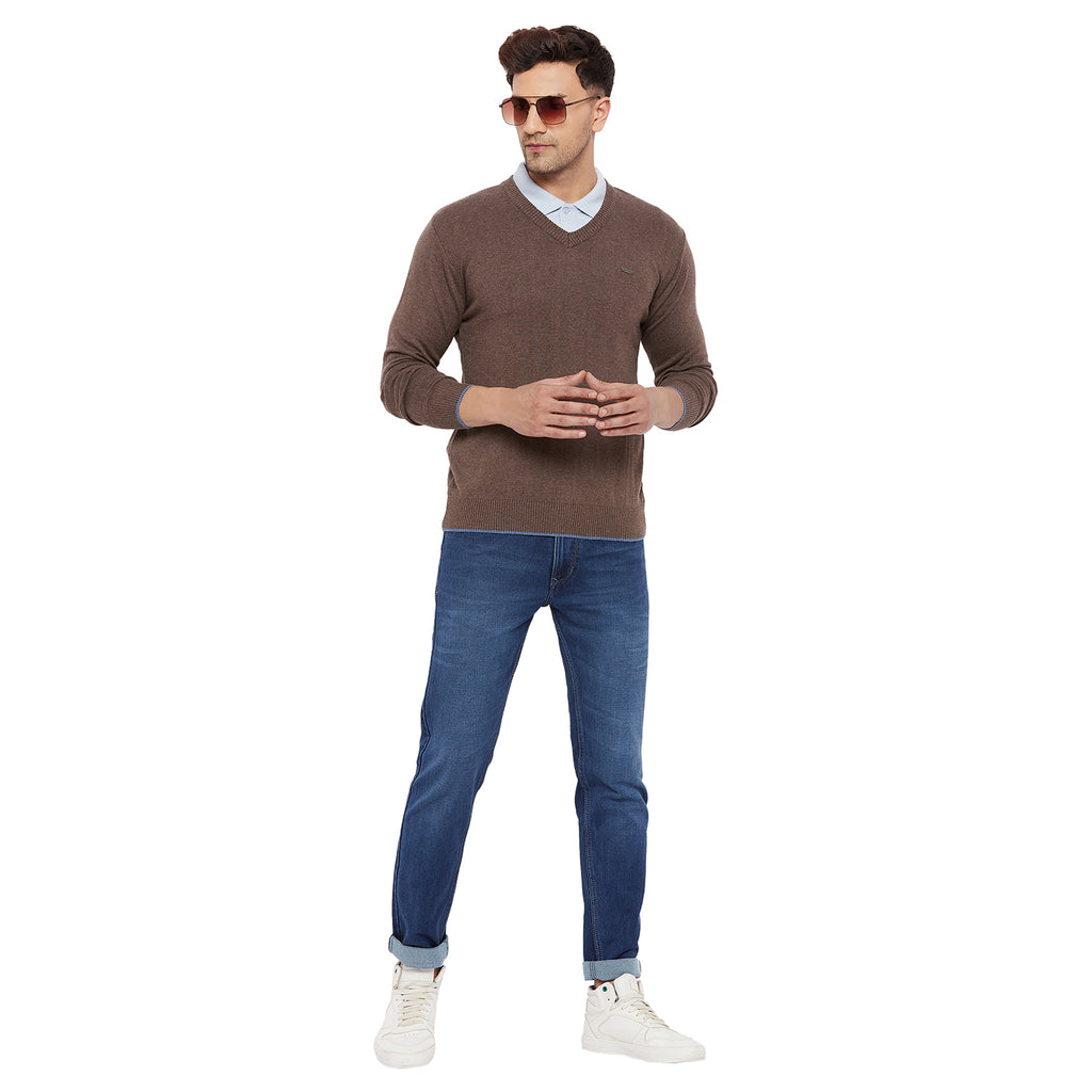 Duke Urban Men Full Sleeve V Neck Sweater (SDS3000)