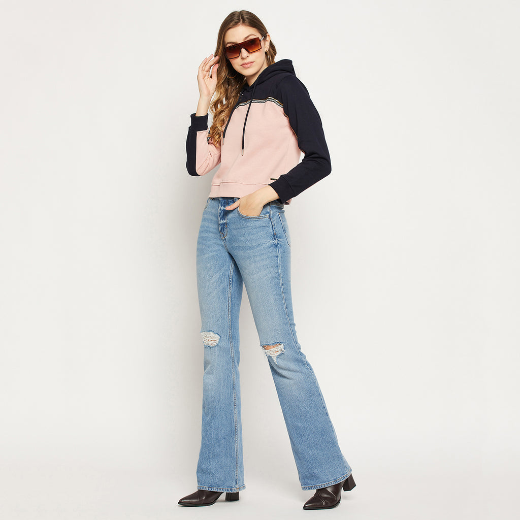 Duke Urban Women Full Sleeve Hooded Sweatshirt (LFX766)