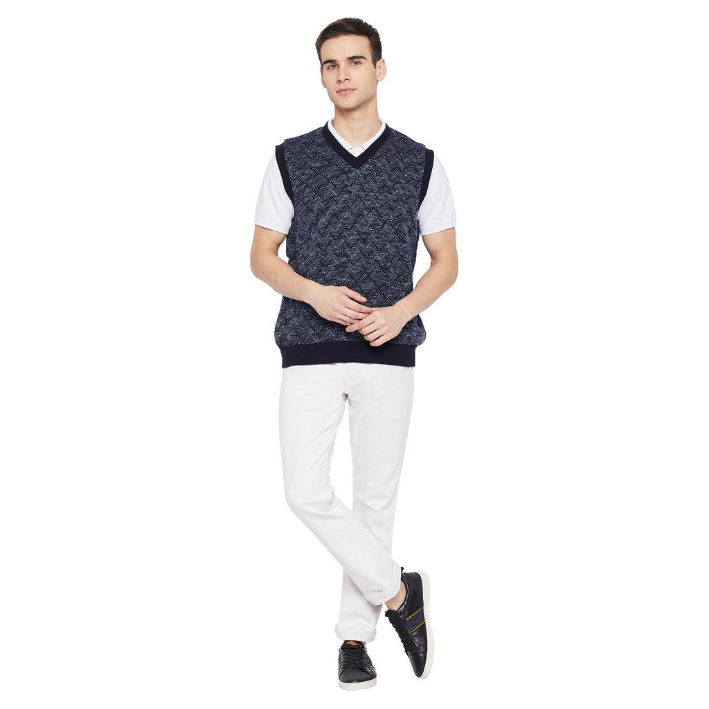 Duke Urban Men Sleeveless Reversible Sweater (SDS701)