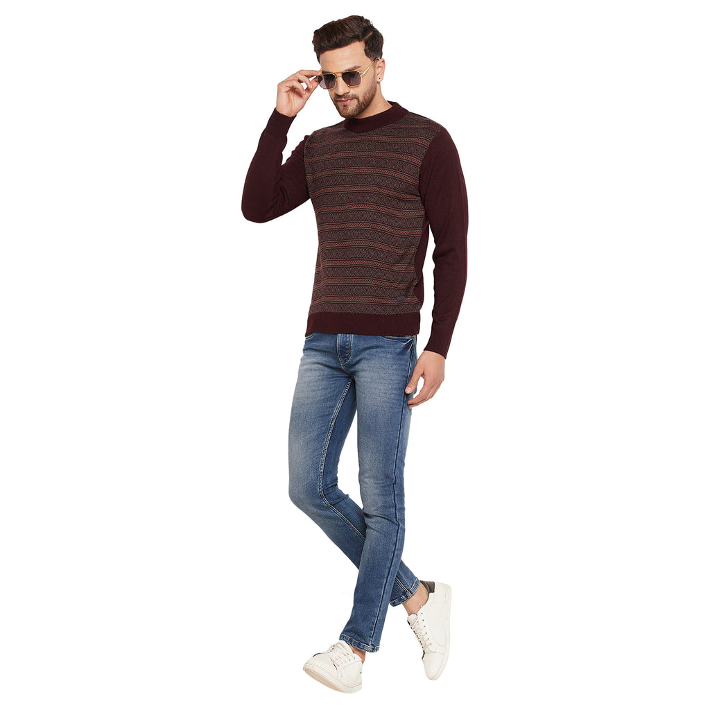 Duke Urban Men Full Sleeve High Neck Sweater (SDS8086)