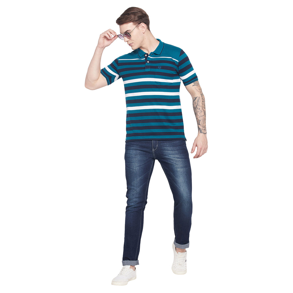 Duke Urban Men Half Sleeve Cotton T-shirt (LF5706)