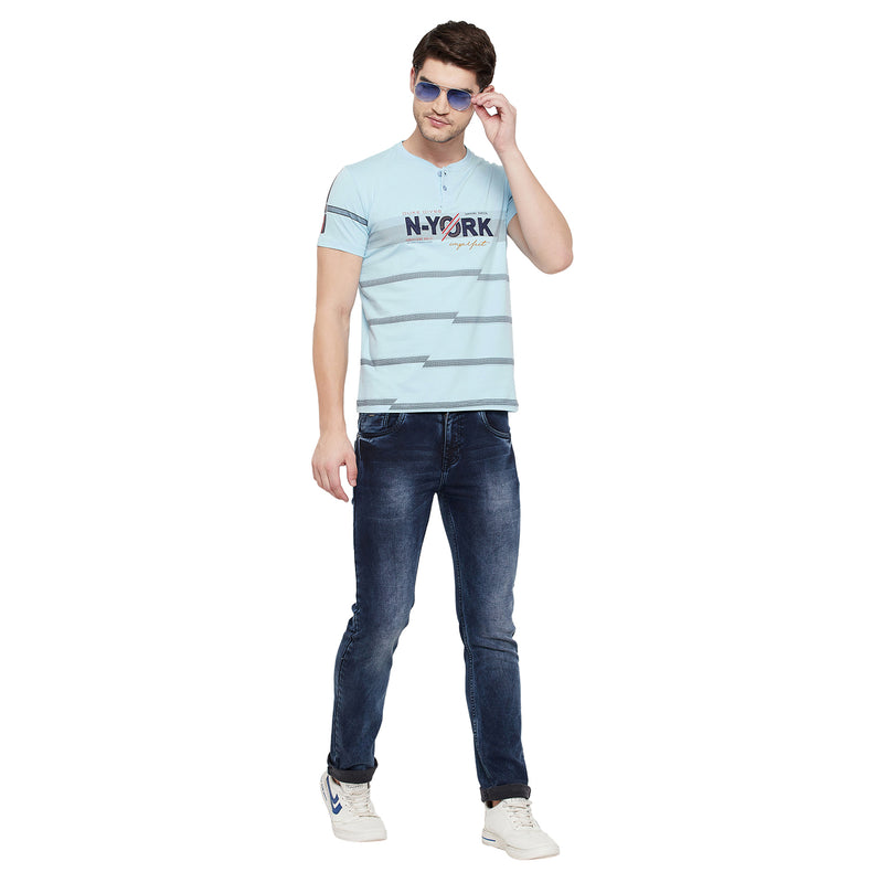 Duke Urban Men Half Sleeve Cotton T-shirt (LQ3715)