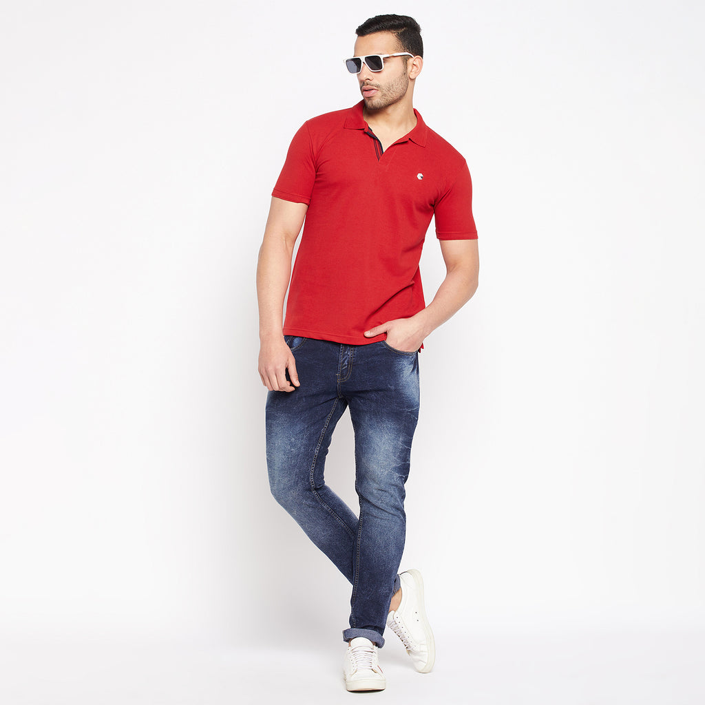 Duke Urban Men Half Sleeve Cotton T-shirt (5035F)