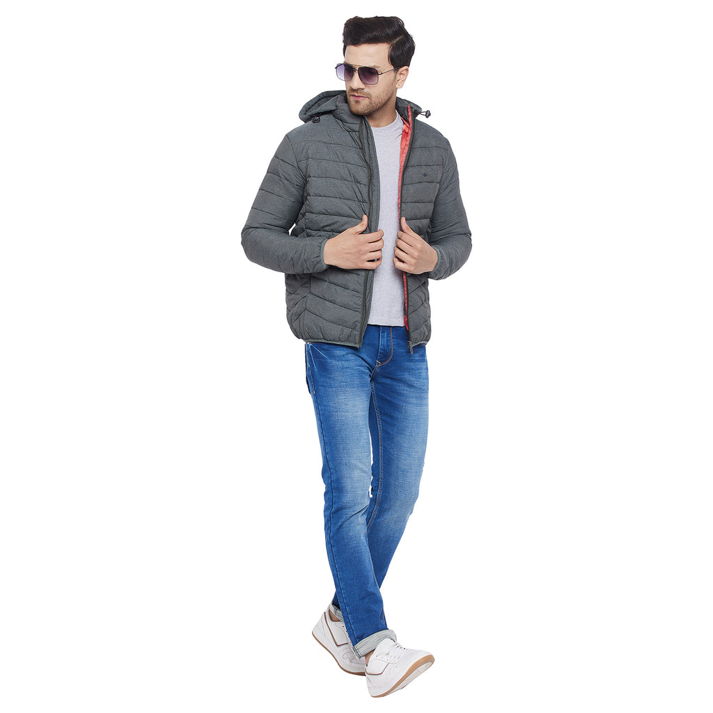 Duke Urban Men Full Sleeve Quilted Jacket (SDZ857)