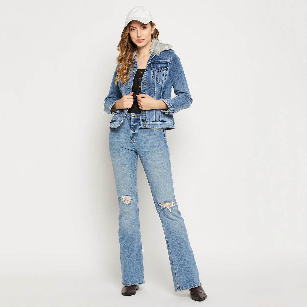 Duke Urban Women Full Sleeve Denim Jacket (SDZ6724)