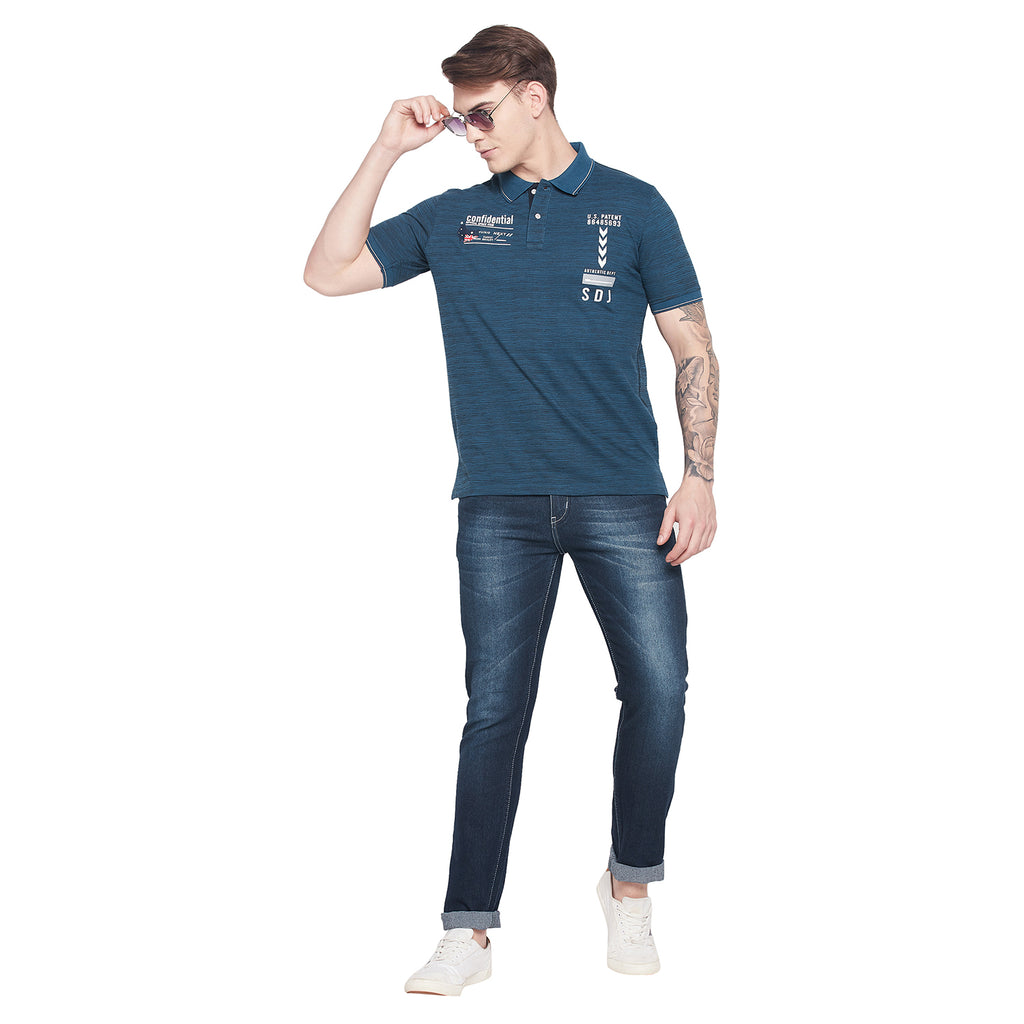 Duke Urban Men Half Sleeve Cotton T-shirt (LF5465)