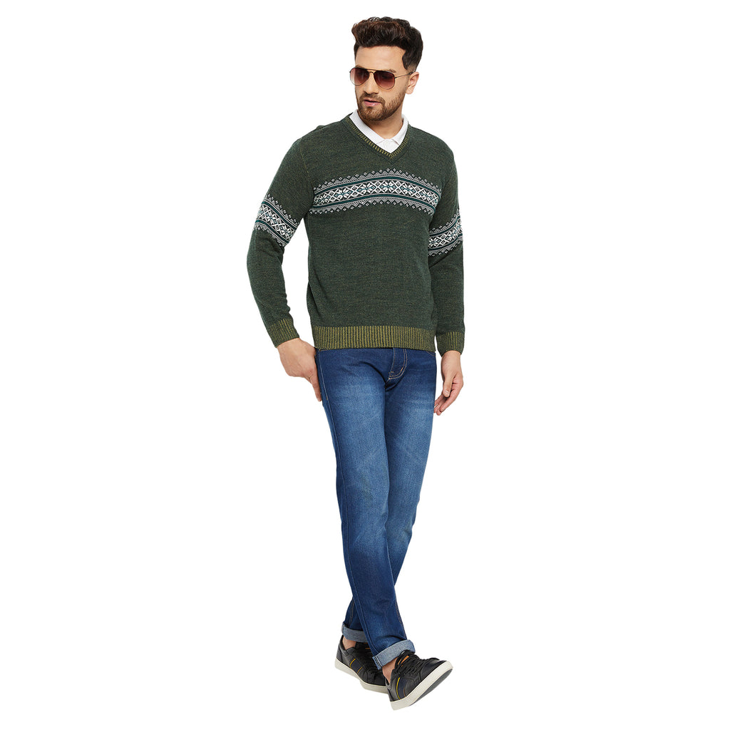Duke Urban Men V Neck Sweater (SDS716)