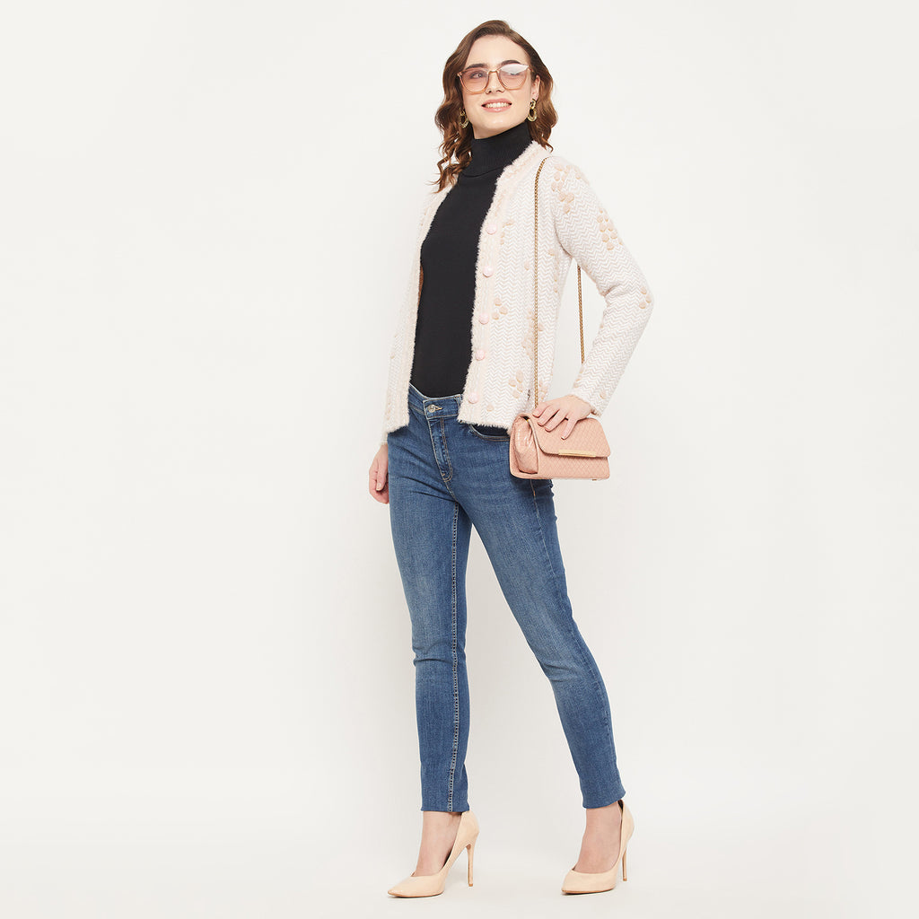 Duke Urban Women Self Design Cardigan (SDS1041)