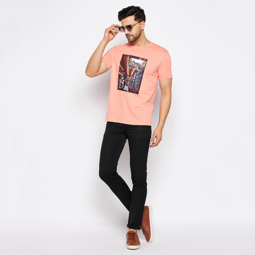 Duke Urban Men Half Sleeve Cotton T-shirt (LF5815)