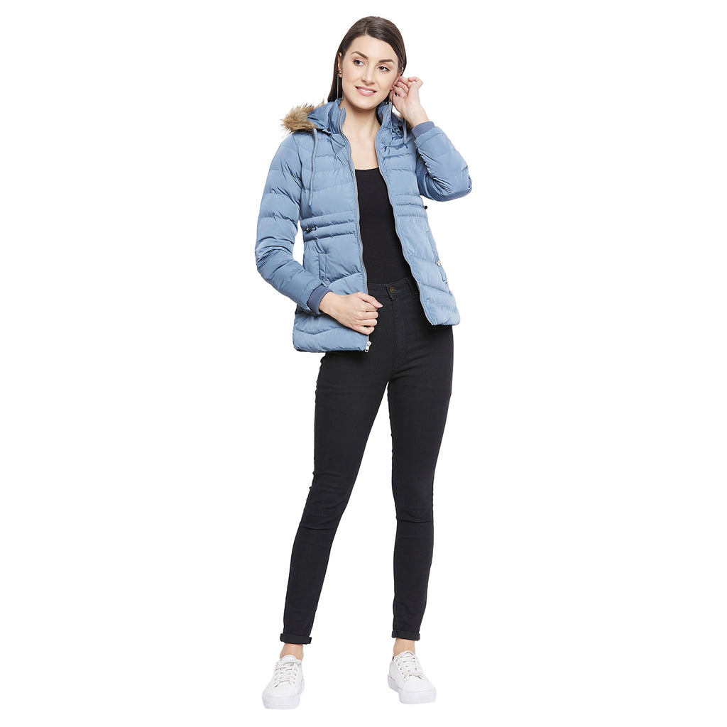 Duke Urban Women Full Sleeve Puffer Jacket (SDZ6690)