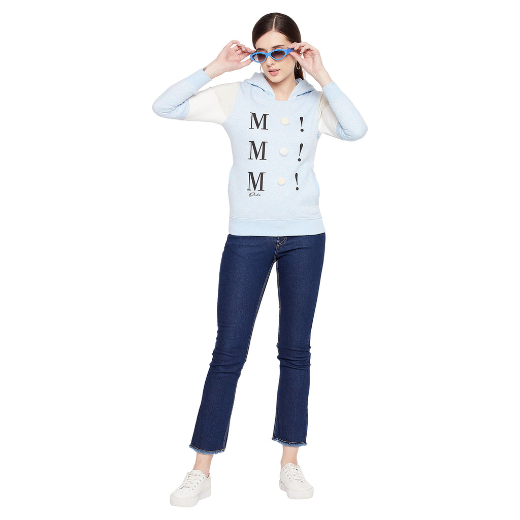 Duke Urban Women Full Sleeve Hooded Sweatshirt (LFX779)