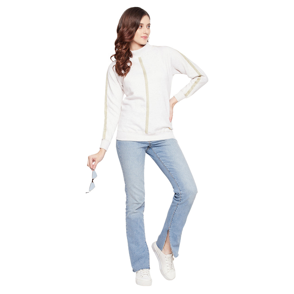 Duke Urban Women Full Sleeve High Neck Sweatshirt (LFX770)