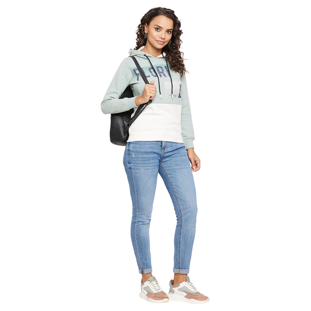 Duke Urban Women Full Sleeve Hooded Sweatshirt (LFX819)