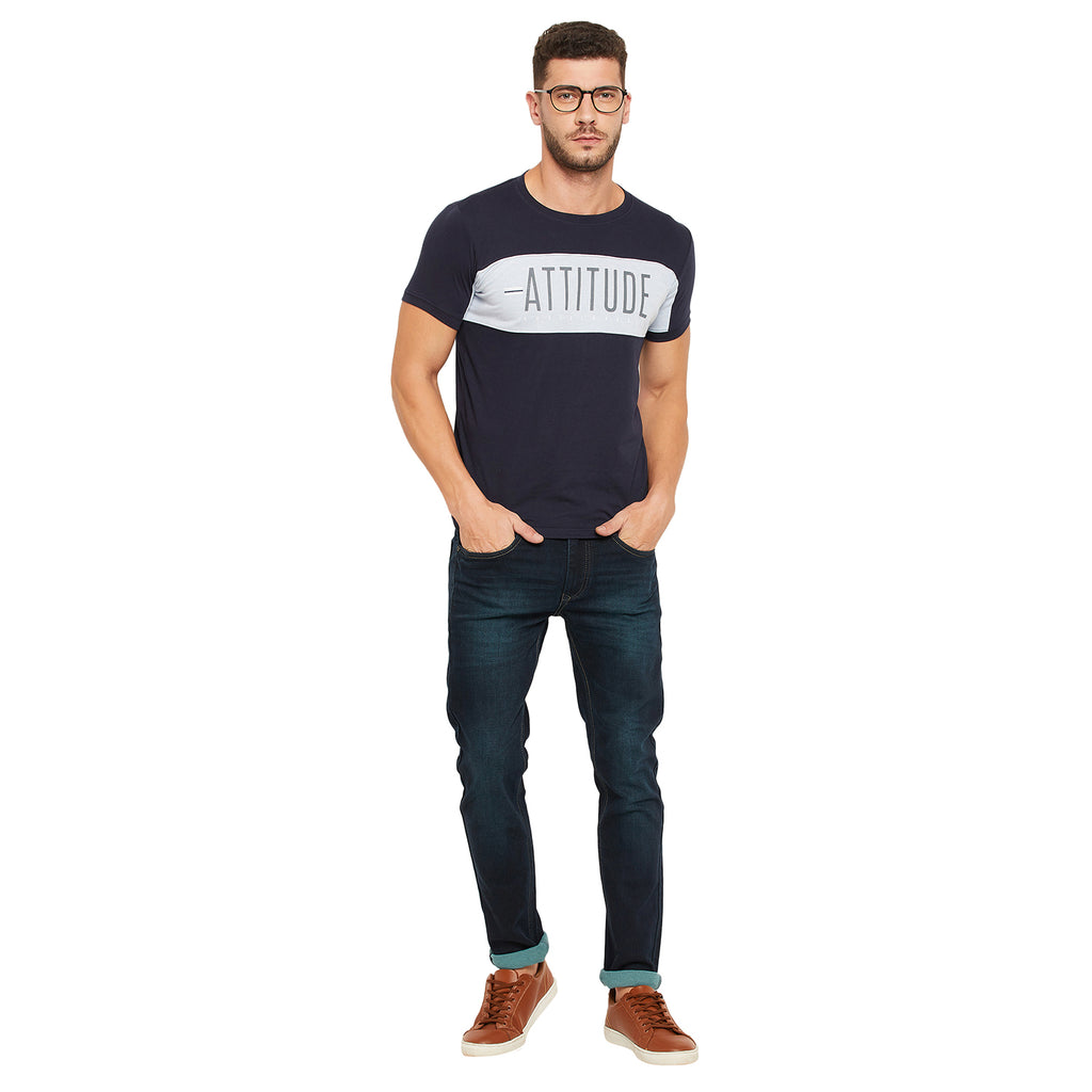 Duke Urban Men Half Sleeve Cotton T-shirt (LF5496)