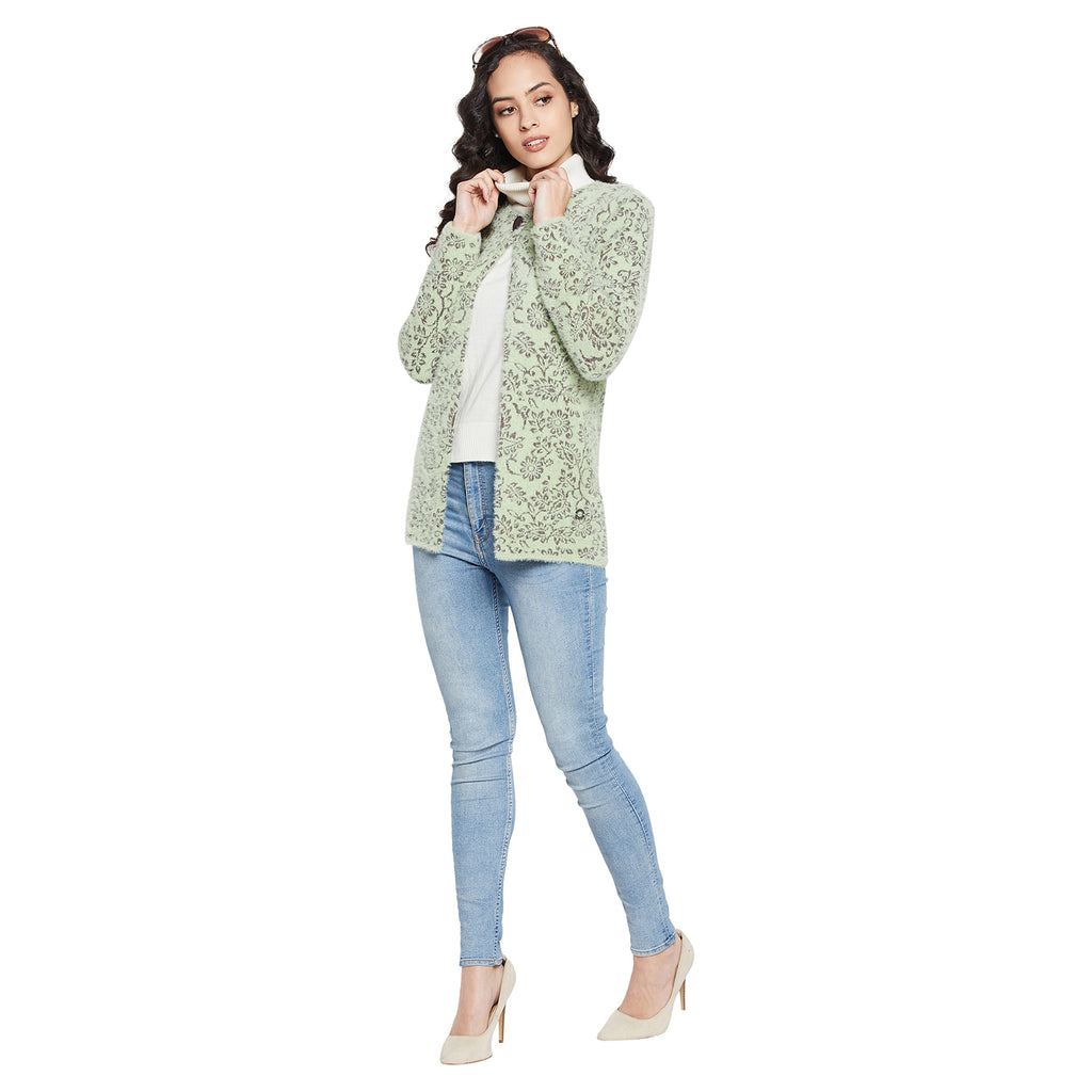 Duke Urban Women Full sleeve Round Neck Cardigan (SDS1132)