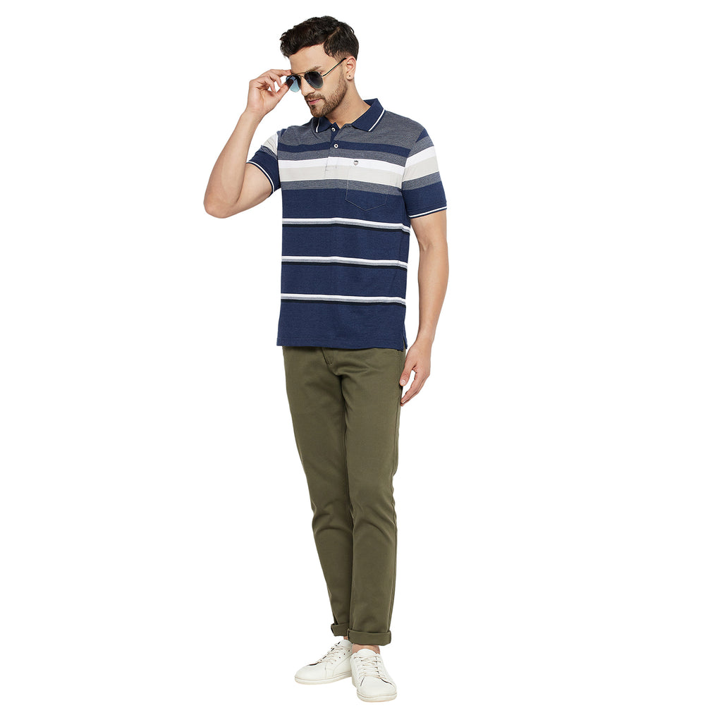 Duke Urban Men Half Sleeve Cotton T-shirt (LF5707)