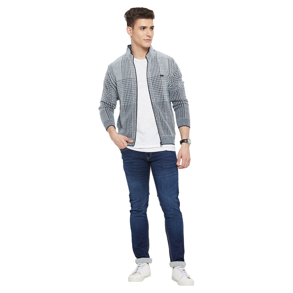 Duke Urban Men Full Sleeve Zipper Sweater (SDS2090)