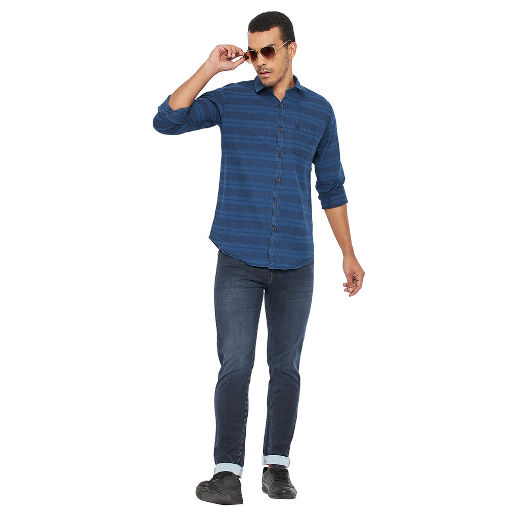 Duke Urban Men Full Sleeve Cotton Shirt (SDO5CKIK)