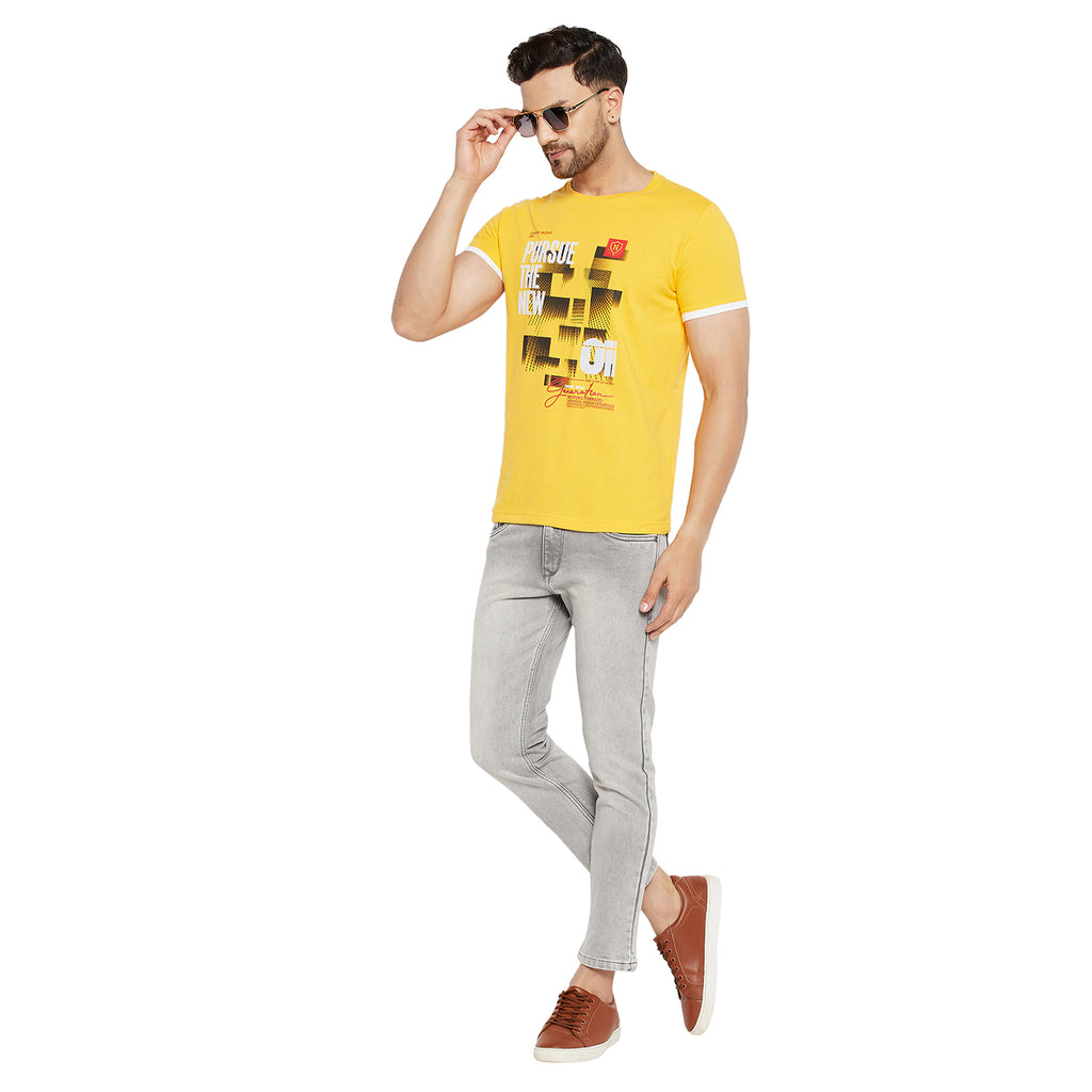 Duke Urban Men Half Sleeve Cotton T-shirt (LF5456)