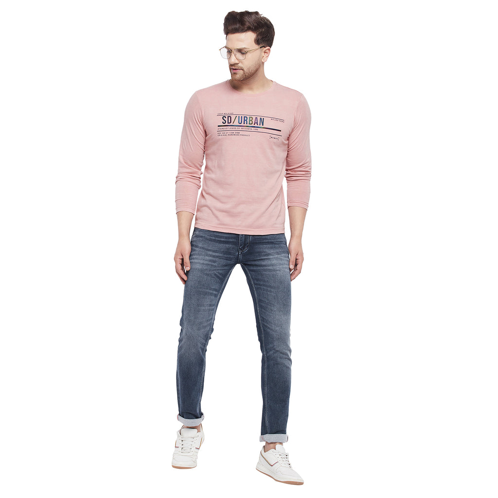 Duke Urban Men Full Sleeve Cotton T-Shirt (LF3929)