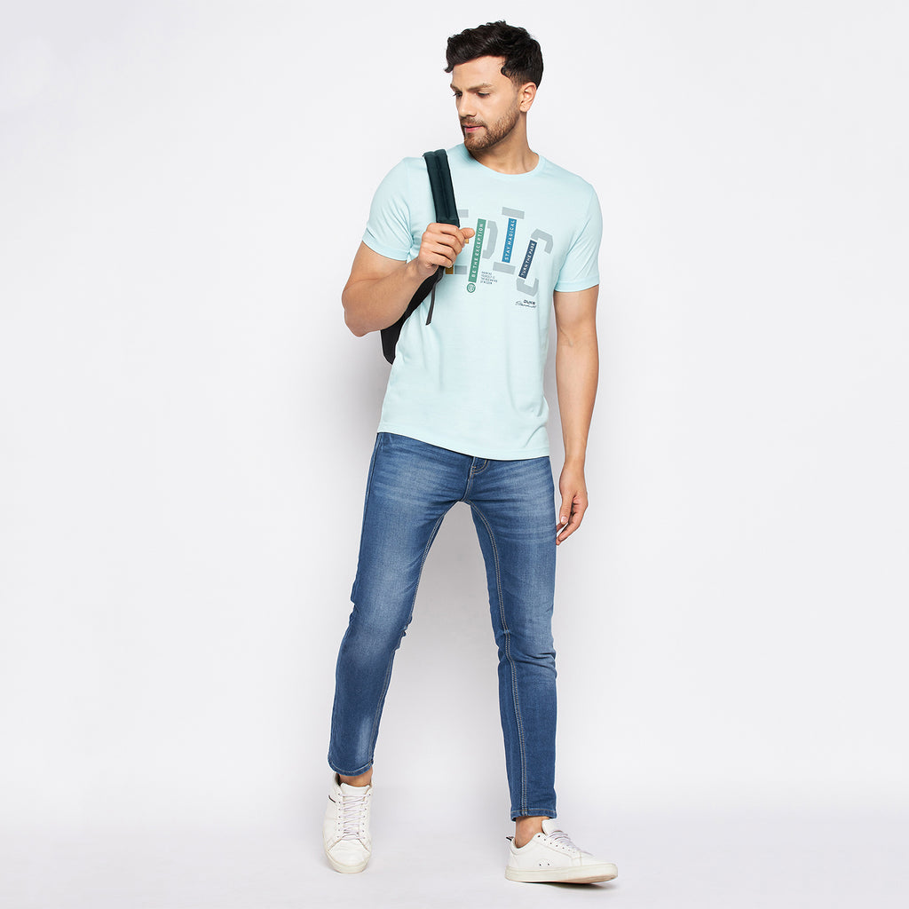 Duke Urban Men Half Sleeve Cotton T-shirt (LF5760)