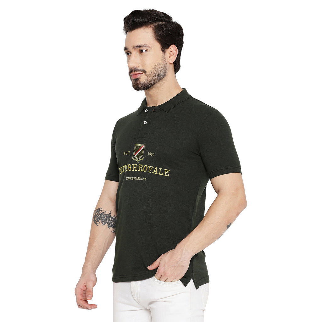 Duke Urban Men Half Sleeve Cotton T-shirt (LF5442)