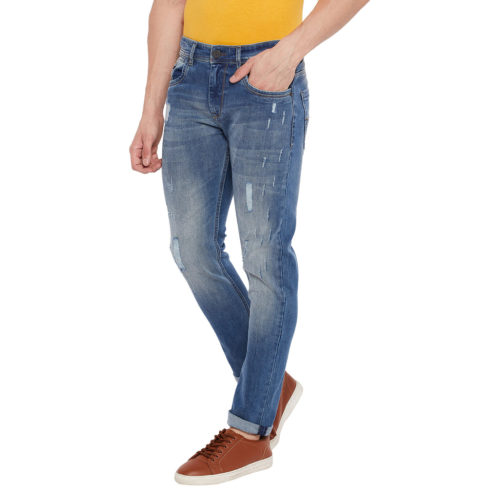Duke Urban Men Slim Fit Stretchable Jeans (SDD5217)