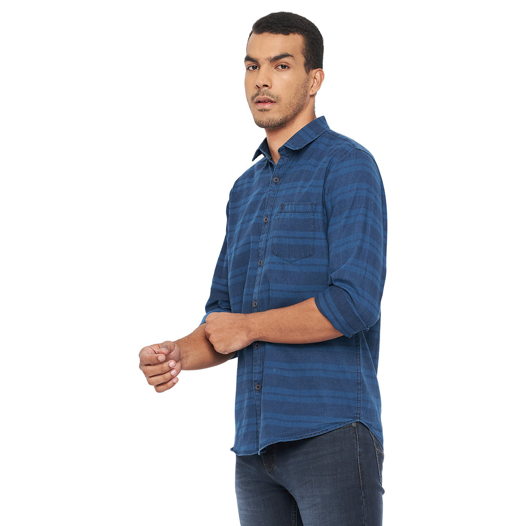 Duke Urban Men Full Sleeve Cotton Shirt (SDO5CKIK)