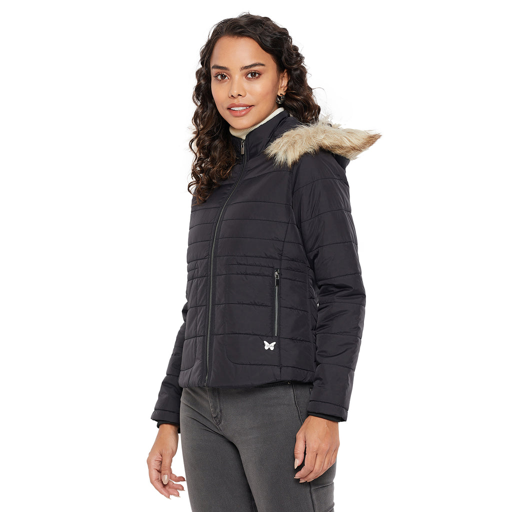 Duke Urban Women Full Sleeve Hooded Jacket (SDZ1914)