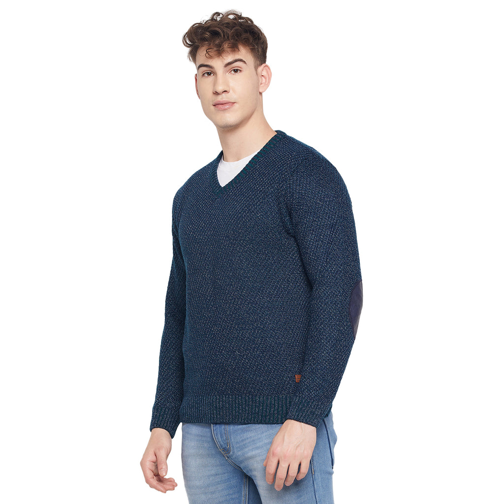 Duke Urban Men V Neck Full Sleeve Sweater (SDS669)