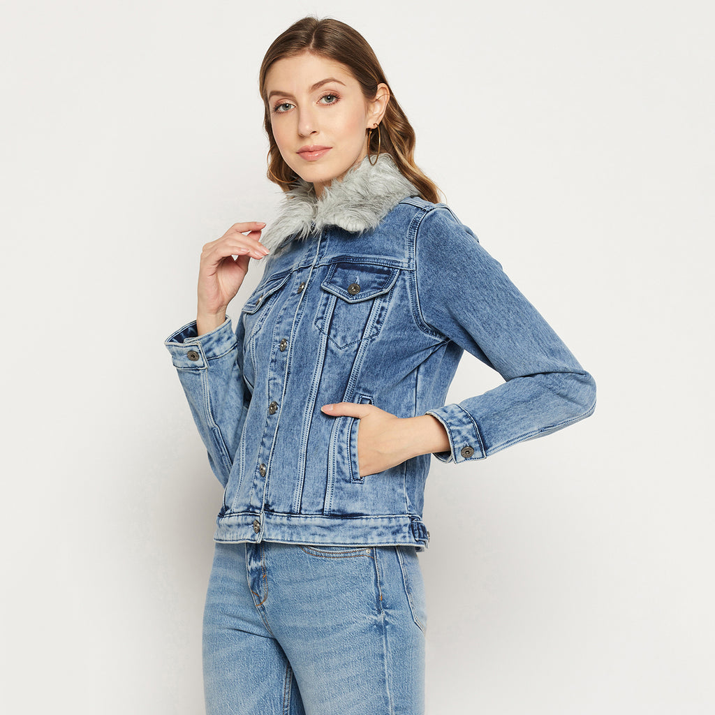Duke Urban Women Full Sleeve Denim Jacket (SDZ6724)
